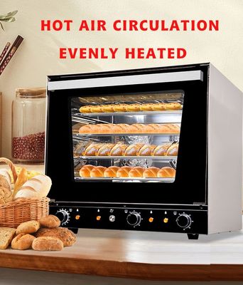 110V-220V Commercial Convection Oven 3600W Counter Top Pizza Oven